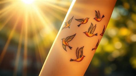 Yellow Bird Tattoos A Symbol Of Joy And Positivity